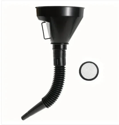 Long Stem Fuel Funnel – Anti-Splash Gasoline Oil Filling Tool
