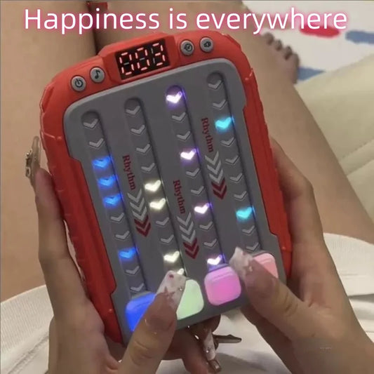 Rhythm Game Toy with Lights and Music for Reflex Training