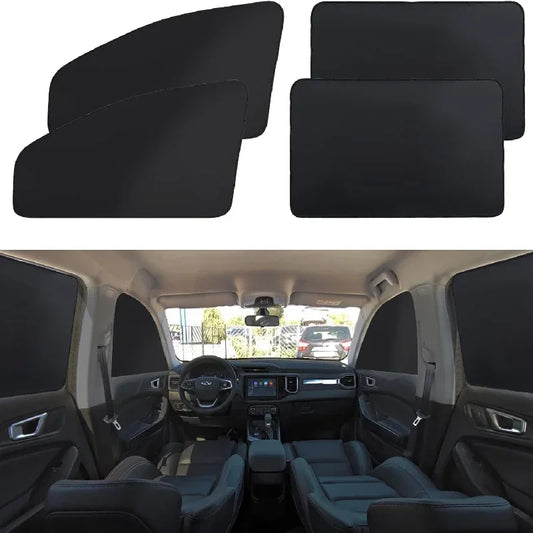 Magnetic Car Window Shades for Privacy, UV Protection & Camping
