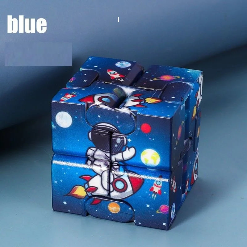 Infinity Cube Fidget Toy Folding Flip Puzzle for Teens and Adults