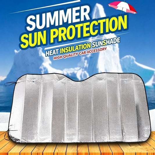 Car Windshield Sun Shade for Snow, Ice and UV Protection