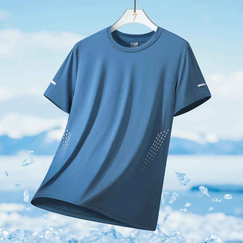 Men's Running Shirt – Quick Dry Breathable Sports T-Shirt