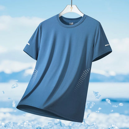 Men's Running Shirt – Quick Dry Breathable Sports T-Shirt