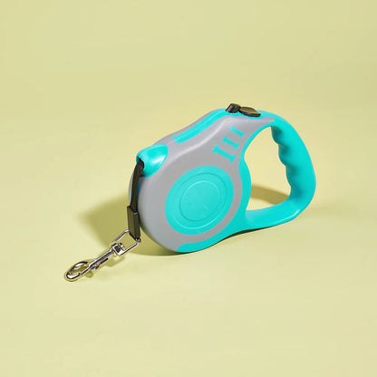 Retractable Dog Leash for Small Dogs & Cats – 3M or 5M Nylon Lead