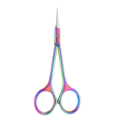 Stainless Steel Cuticle Scissors with Curved Tip for Manicure