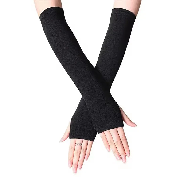 Fingerless Gloves – Knitted Arm Warmers for Cold Weather