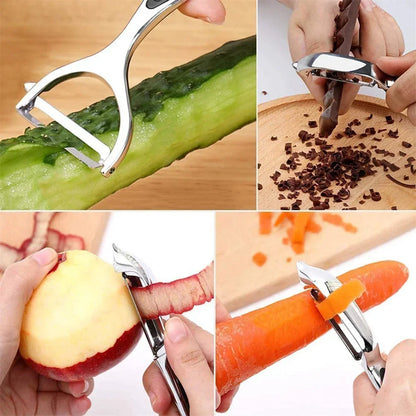 Vegetable Peeler with Stainless Steel Blade for Fruits and Vegetables