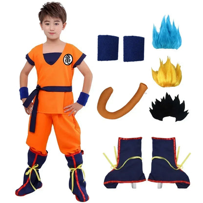 Anime Martial Arts Costume – Kids & Adult Cosplay Outfit