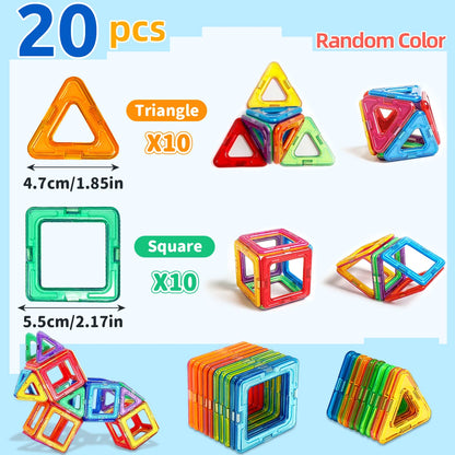 Magnetic Building Blocks – STEM Construction Toys for Kids