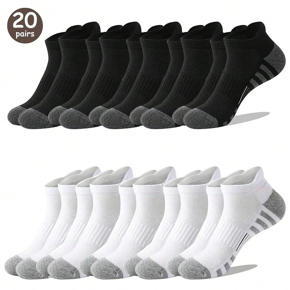 Men's Low Cut Socks – Comfortable Casual Socks, 6 or 12 Pairs