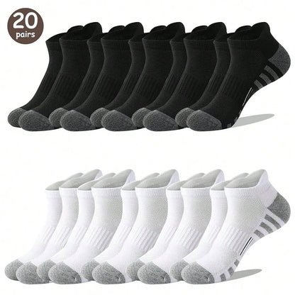 Men's Low Cut Socks – Comfortable Casual Socks, 6 or 12 Pairs
