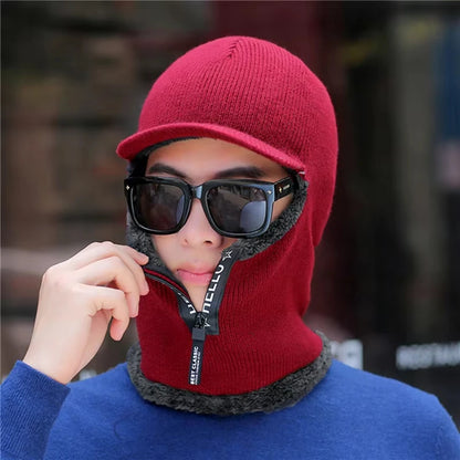 Winter Earflap Hat – Warm Knitted Hat for Men & Women