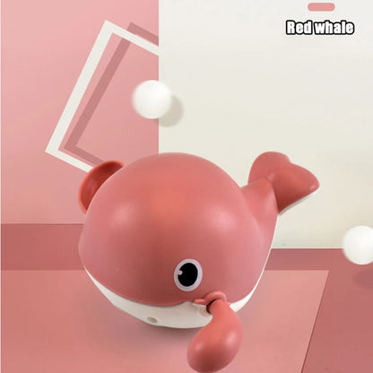 Baby Bath Toys – Wind-Up Swimming Turtle & Whale Water Toys