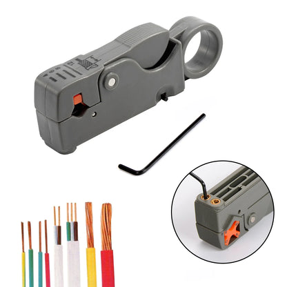 Coaxial Cable Stripper – Adjustable Wire Stripping Tool
