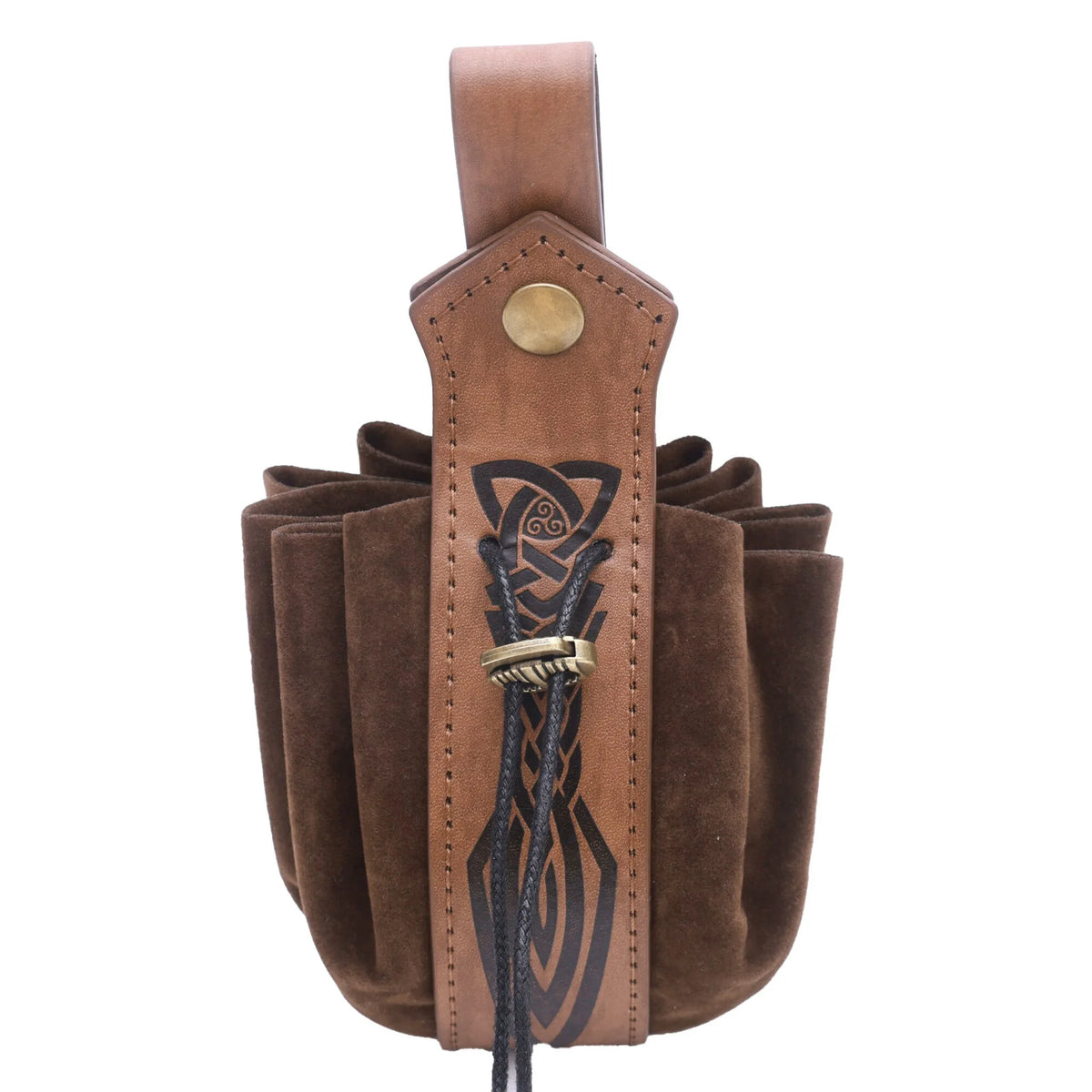 Medieval Viking Waist Bag Retro Drawstring Purse Pouch  Coin Pouch Portable Coin Purse for Renaissance Fairs LARP Cosplay Party