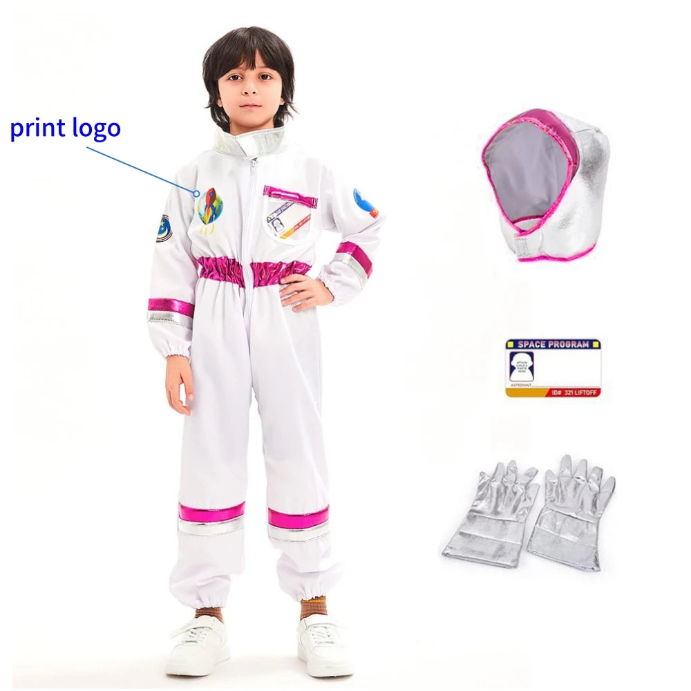 Astronaut Costume – Kids Space Jumpsuit for Halloween & Parties