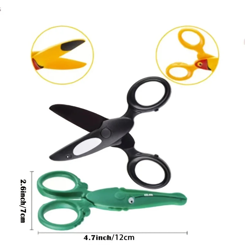 Preschool Safety Scissors – Kids Art & Craft Cutting Tool