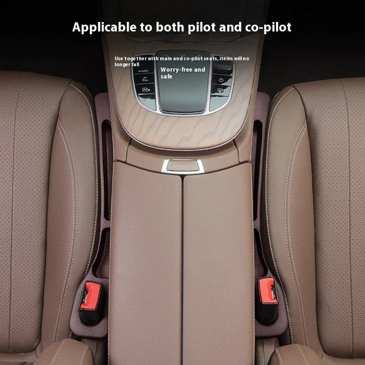 Car Seat Gap Organizer with Storage Pocket and Seat Crevice Filler