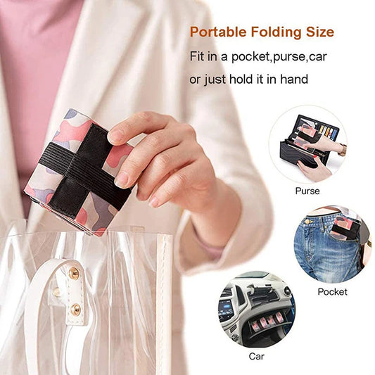 Foldable Shopping Bag Large Capacity Reusable Nylon Travel Tote