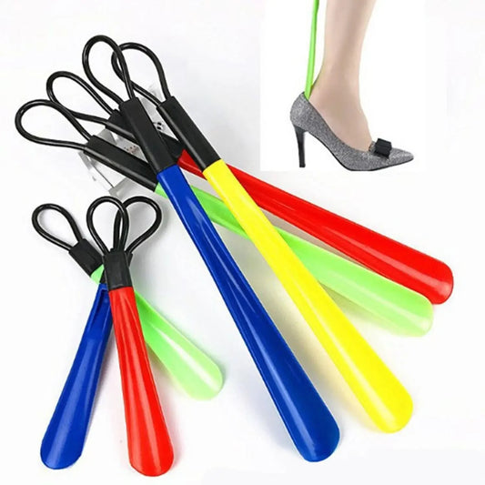 Long Shoe Horn 48cm Plastic Shoe Lifter for Easy Shoe Wearing