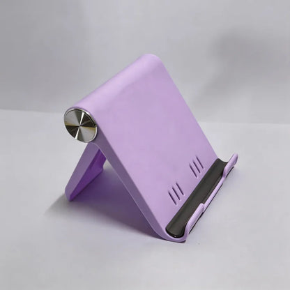 Adjustable Phone Stand with Foldable Portable Desktop Design