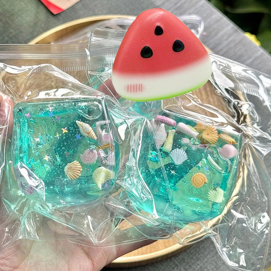 Ocean Sensory Cube – Squishy Stress Relief Fidget Toy