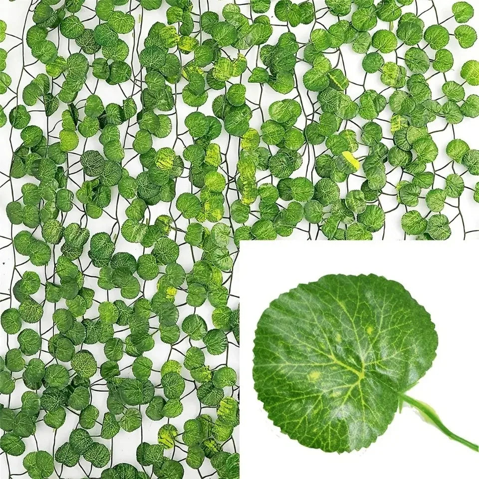 Artificial Ivy Garland – Green Hanging Vine for Home & Party Decor