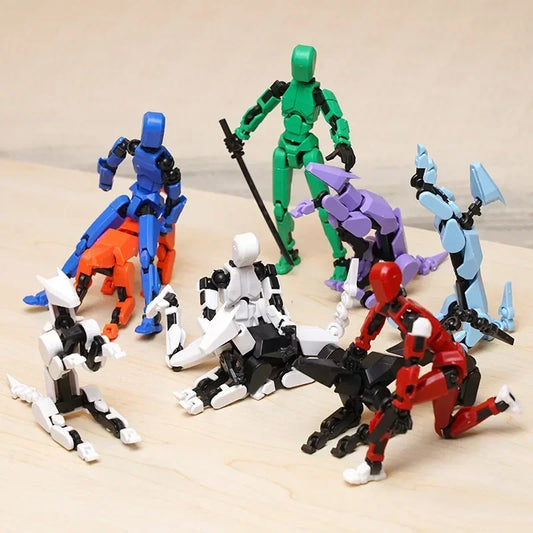 Robot Action Figure – Multi-Jointed Movable Model Toy