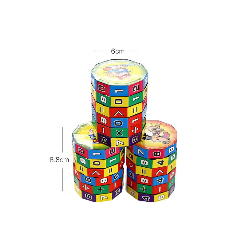 Math Learning Cube for Kids – Arithmetic Counting Educational Toy
