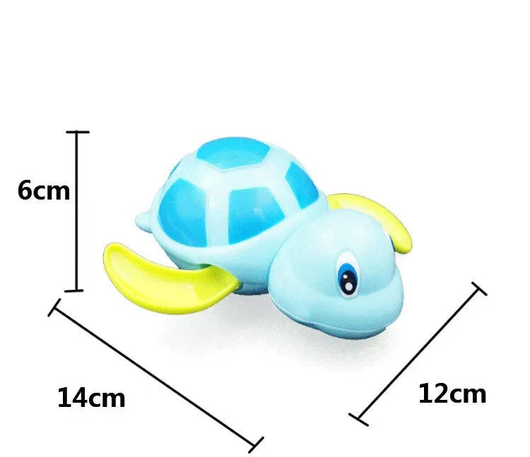 Wind Up Bath Toy – Cute Turtle Clockwork Water Toy