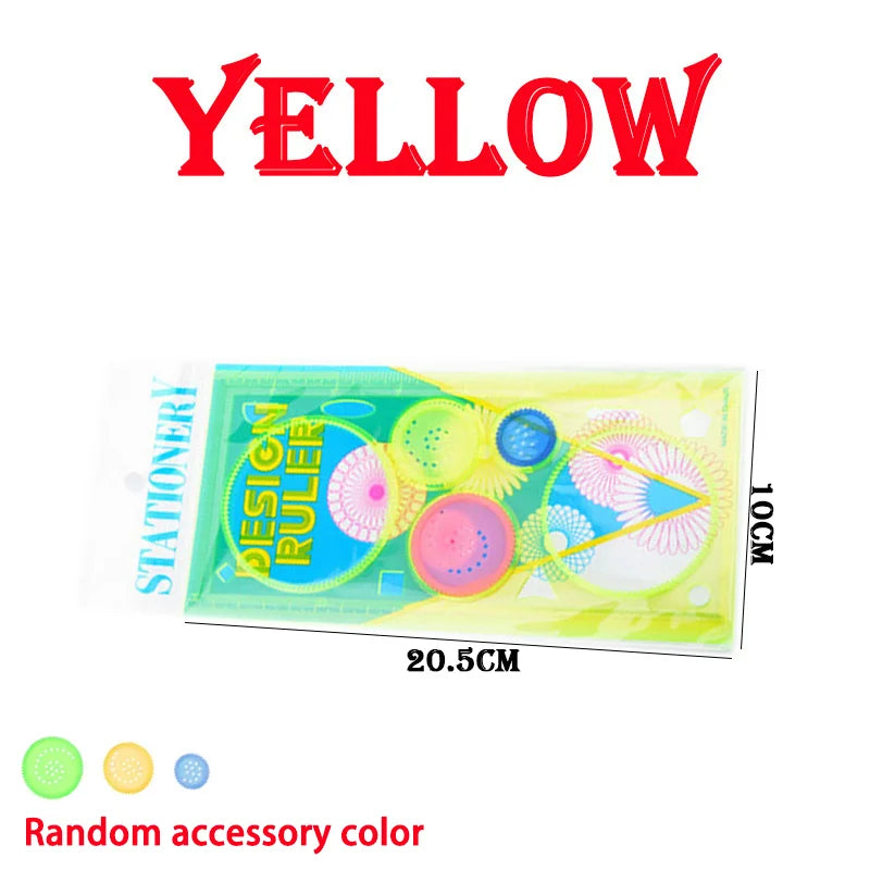 Spirograph Drawing Set – Geometry Stencils for Creative Art