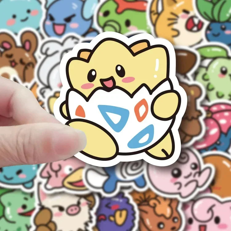 Anime Stickers 50PCS Kawaii Waterproof PVC Decals