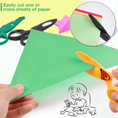 Preschool Safety Scissors – Kids Art & Craft Cutting Tool