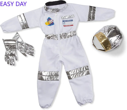 Astronaut Costume – Kids Space Jumpsuit for Halloween & Parties