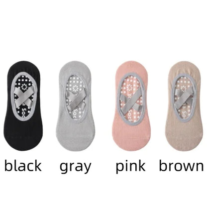 Women’s Yoga Grip Socks Silicone Anti-Slip