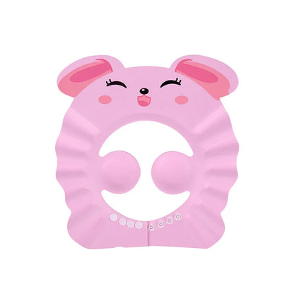 Baby Shower Cap Adjustable Bath Visor for Kids Shampoo Rinse Protection