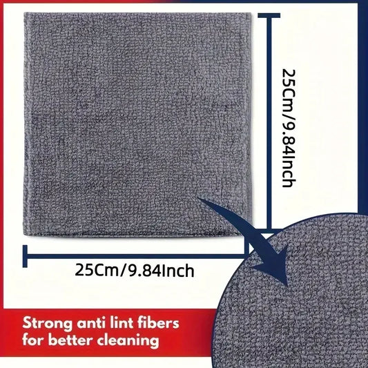 Microfiber Cleaning Cloth – Lint-Free Absorbent Car Towel