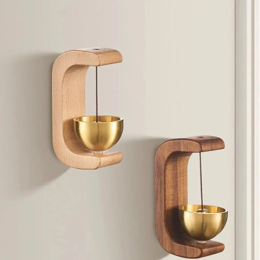 Wooden Wind Chimes Hanging Decor for Home Doorway & Entrance