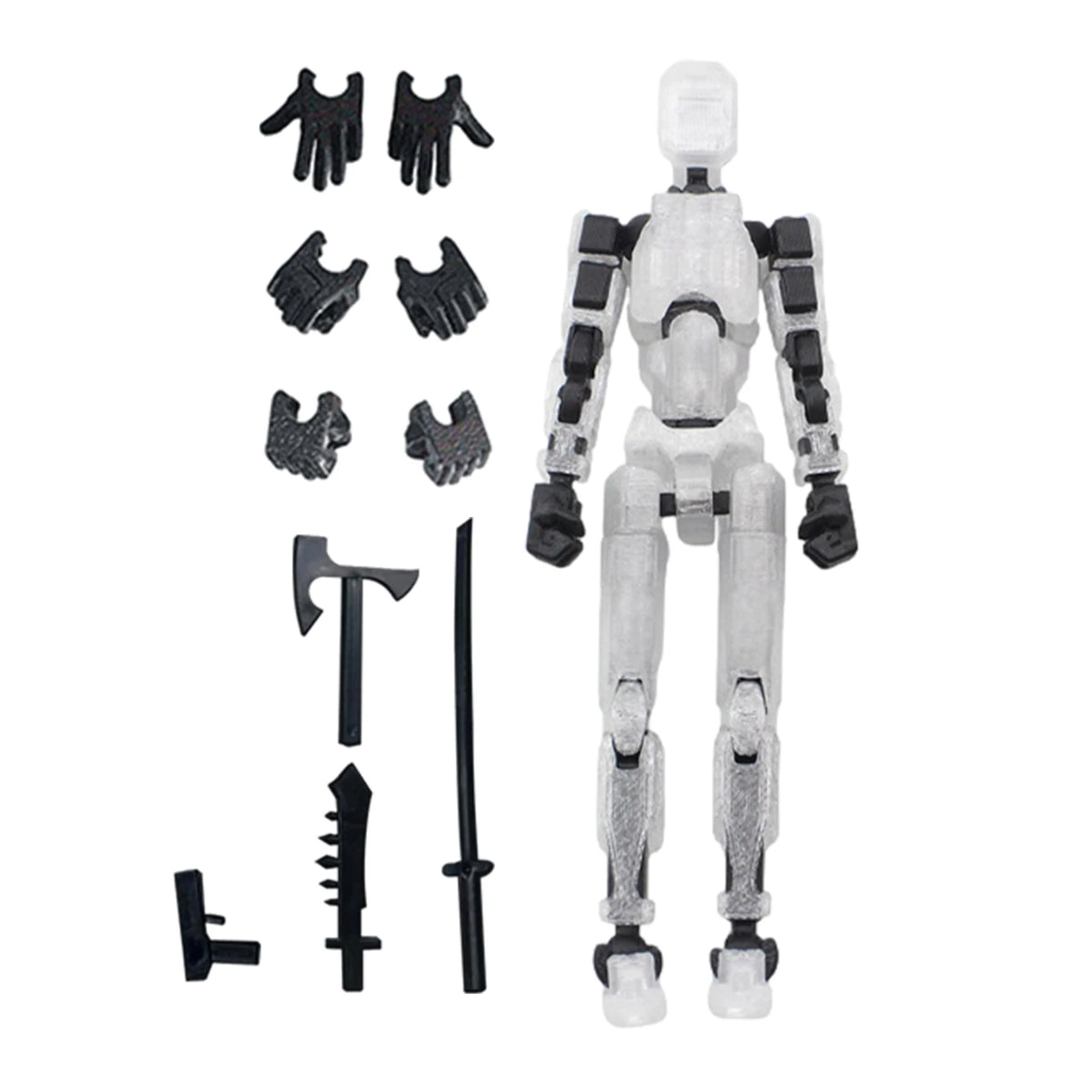 Robot Action Figure – Multi-Jointed Movable Model Toy