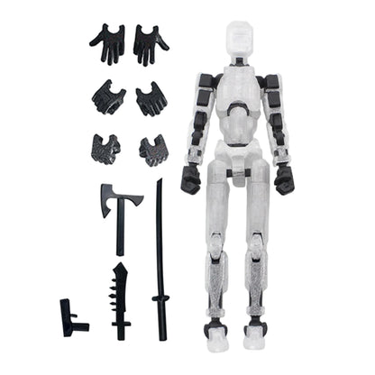 Robot Action Figure – Multi-Jointed Movable Model Toy