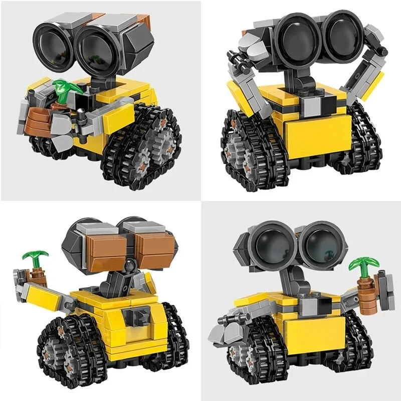 Mini Robot Building Blocks – DIY Bricks Creative Model Kit