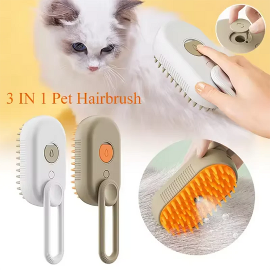 Cat Grooming Brush for Hair Removal, Massage and Bathing