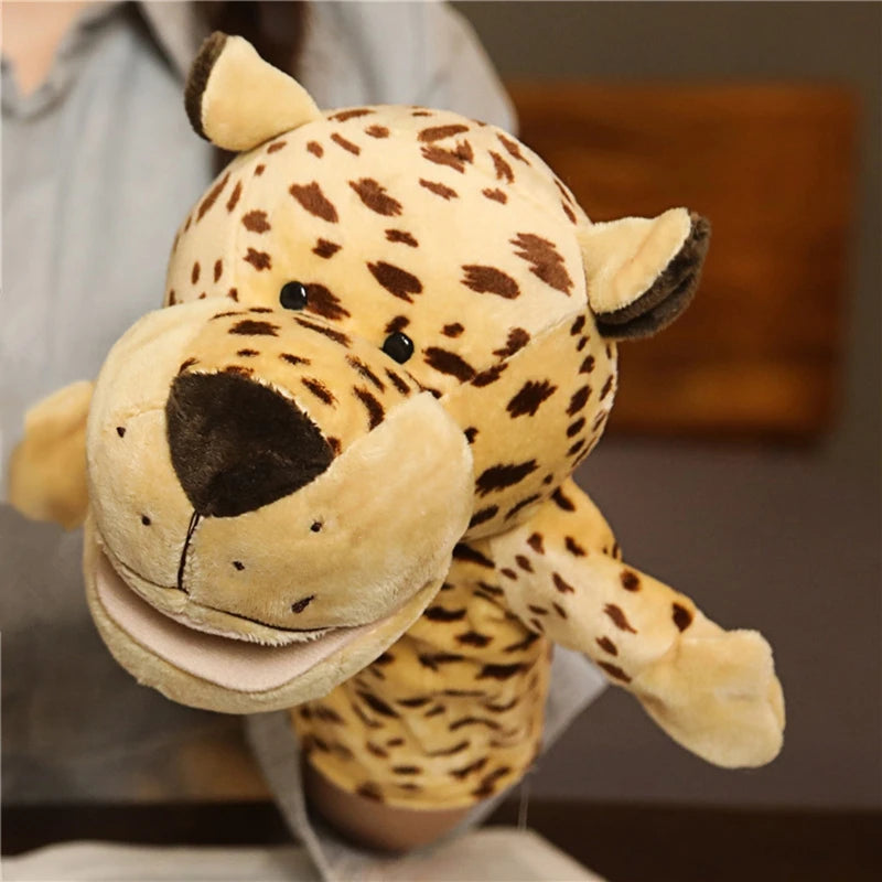 Hand Finger Puppets Plush Cartoon Toys for Kids and Family Play