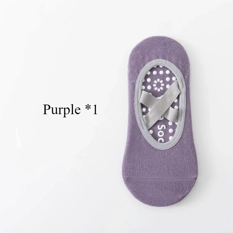 Women’s Yoga Grip Socks Silicone Anti-Slip