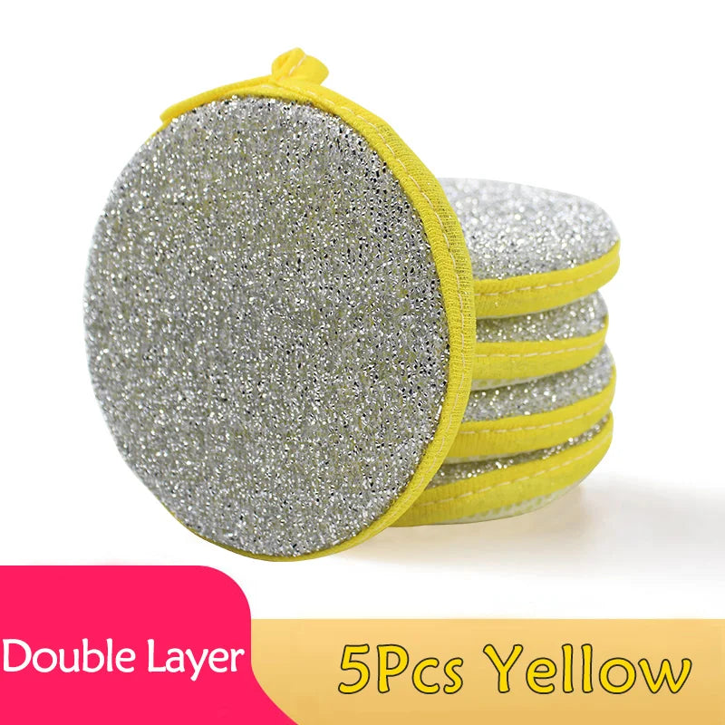 Double-Sided Dishwashing Sponge for Pots, Pans and Kitchen Cleaning