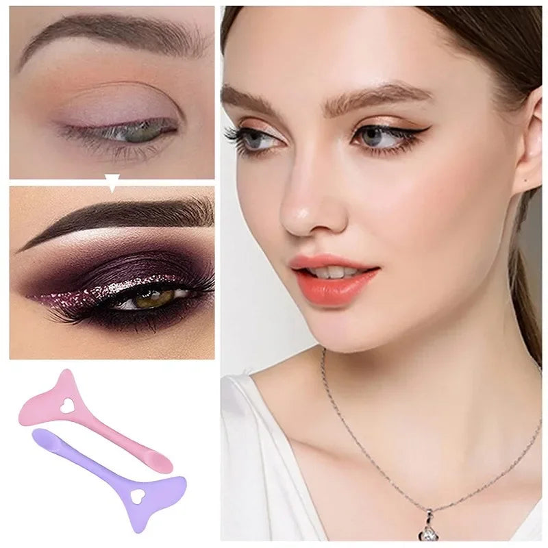Eyeliner Stencil – Reusable Silicone Winged Eyeliner Makeup Tool