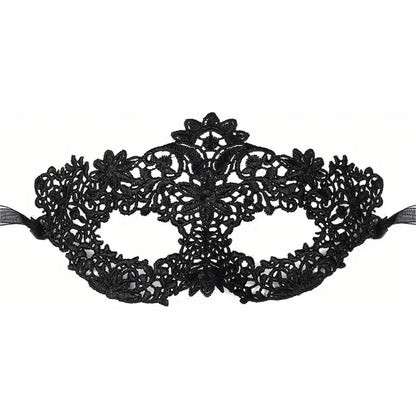 Masquerade Mask Set – Black Lace Couple Masks for Parties