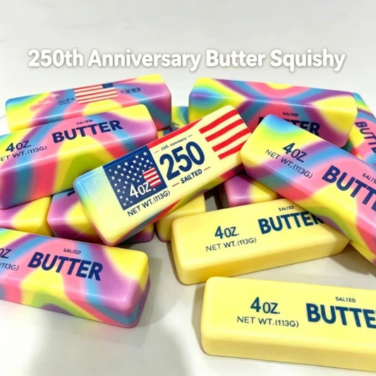 Butter Stick Fidget Toy – Squishy Elastic Squeeze Toy for Teens