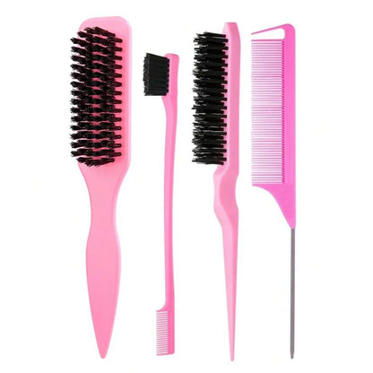 Slick Back Hair Brush – Smoothing Edge Control Brush