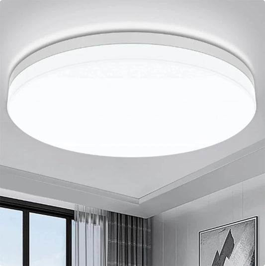 LED Ceiling Light – Ultra Thin Round Modern Flush Mount Fixture